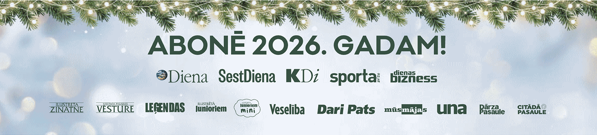 Abonē 2026. gadam!